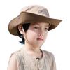 Western Cowboy Children'S Bucket Hat Boys Fashion Sun Hat Outdoor Climbing Hat Uv Protection Basin Hat