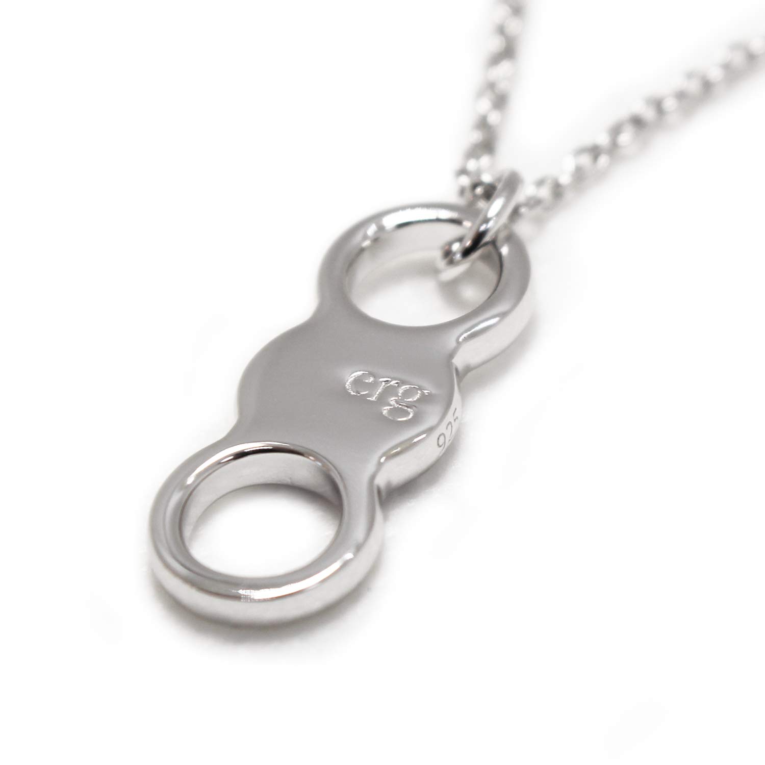 

erg Silver Necklace Sterling Size (925 Silver) (49cm)