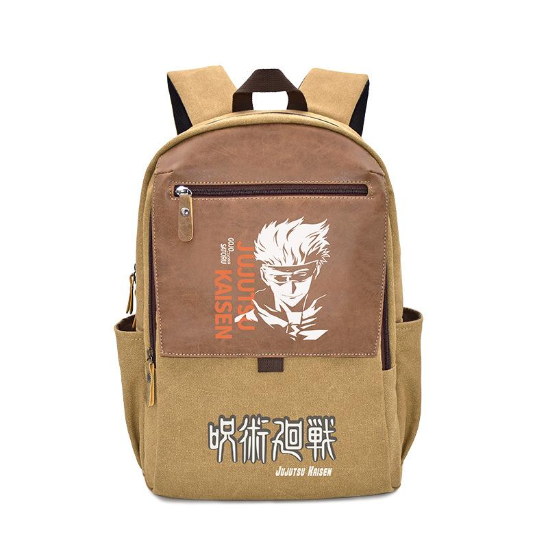Student canvas backpack