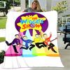 1pc Blanket The Wiggles Print Design, Lightweight Blanket for Sofa, Bed- Soft &Warm, Gift for All Seasons Like Christmas, Halloween