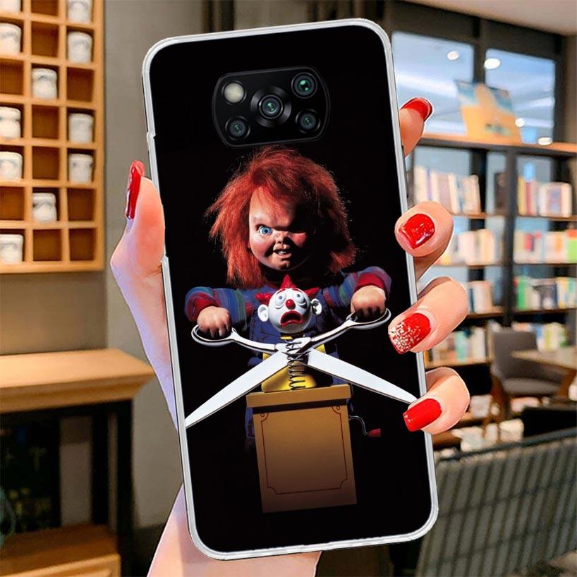Chucky Child's Play Cover Phone Case For Xiaomi Poco F7 Ultra X7 X6 X5 Pro M7 Redmi 15C 15 13C 13 12C 12 10C 10 9A 9C 9T 9 Shell