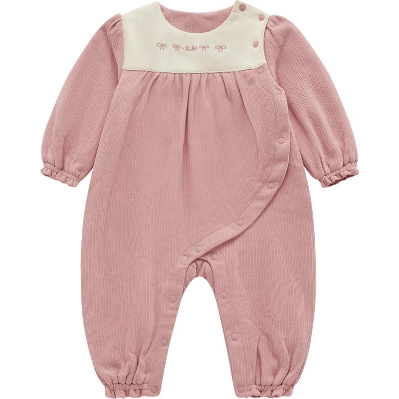 Labi Baby 80g Cotton Long Sleeve Romper L