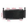 Heavy Duty Aluminum Oil Cooler Kit Universal Transmission Gearbox Cooler Set for Car Engine Overload and Racing