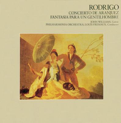 CD JOAQUÍN RODRIGO, JOHN WILLIAMS, PHI - Concierto De Aranjuez / Fantasia Pa FDCA358 CBS/Sony Inc. 1985 Japan Classical Used