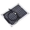 2 Pack 15W Flexible Monocrystalline Solar Panels, Portable   with 18V Output for Off-grid Charging of  , Boat