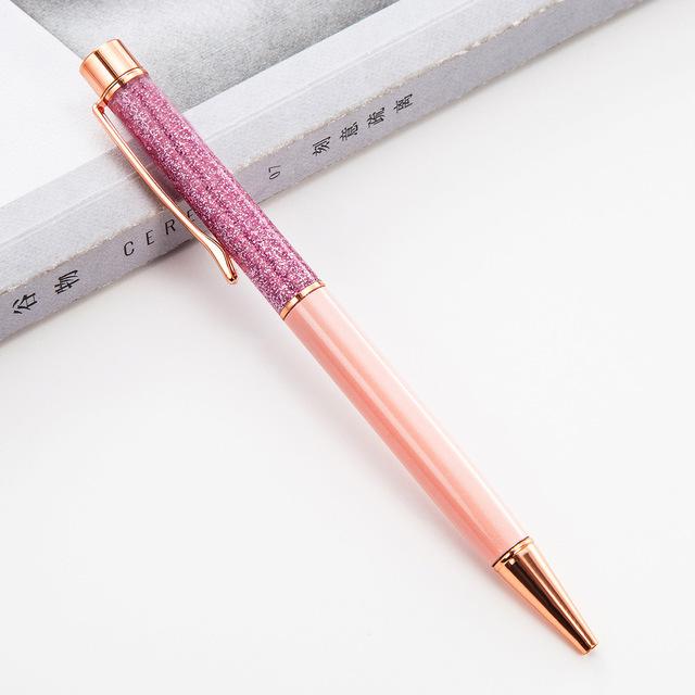 New Gold Foil Pens Metal Ballpoint Pens Customized Birthday Gifts Ballpoint Pens Engraved Name Private Laser Customized Logo