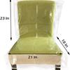 PVC Chair Covers Transparent Waterproof Dustproof Anti-Scratch Chairs Protective Seat Covers Slipcovers for Home Dining Room New
