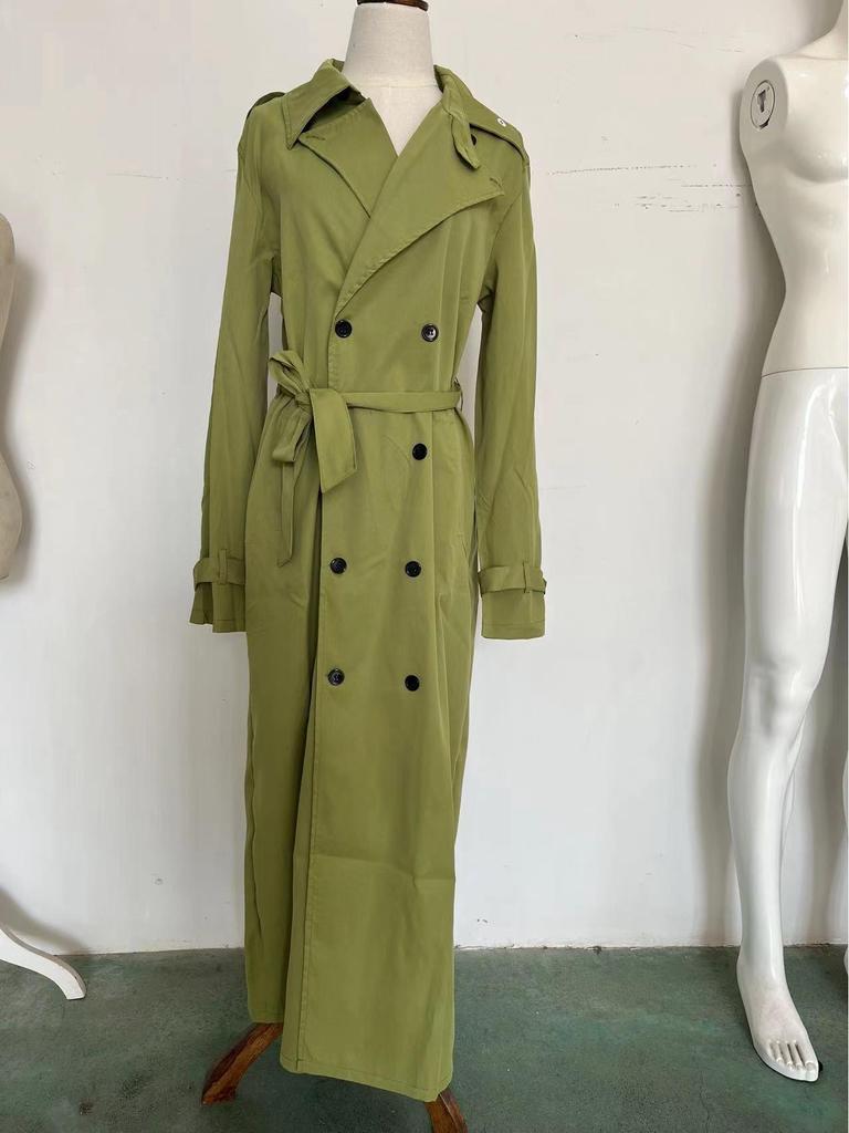 Men's Extra-Long Trench Coat - Fashionable Casual Jacket (In Stock)