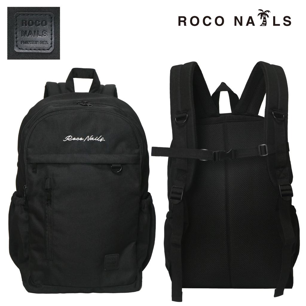ROCO NAILS Backpack School Bag BK High School Junior High School Large Capacity School Girl Backpack Water Repellent Stylish Multifunctional Cute