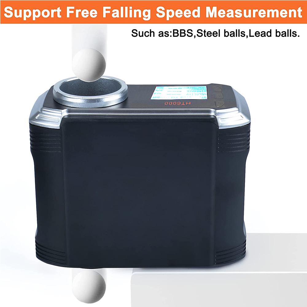 Ekran LCD Chronograf prędkości strzału pocisku Ekran strzelecki HT6000 Velometer Wiatrówka Paintball Gun Speed APP Inteligentny tester prędkości