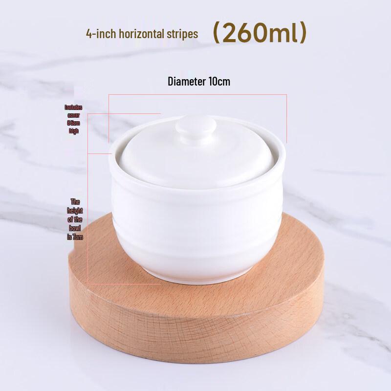 RuHan Ceramic Double Boiler Stew Pot Set (8pcs)