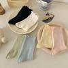 Women's Pure Cotton Ruffle Cuff Socks, Candy Colors, Anti-Odor, Sweat-Absorbing