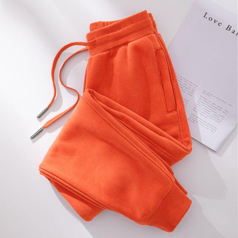 

Высококачественные утепленные флисом зимние трекки из чистого хлопка серого цвета Unpatterned-Orange S [Winter Fleece-lined]]