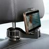 1pc Adjustable Car Seat Phone Holder with Headrest Mount - Durable ABS Material, Waterproof, Auto Vehicle Compatible, Secure Grip for Road Trips