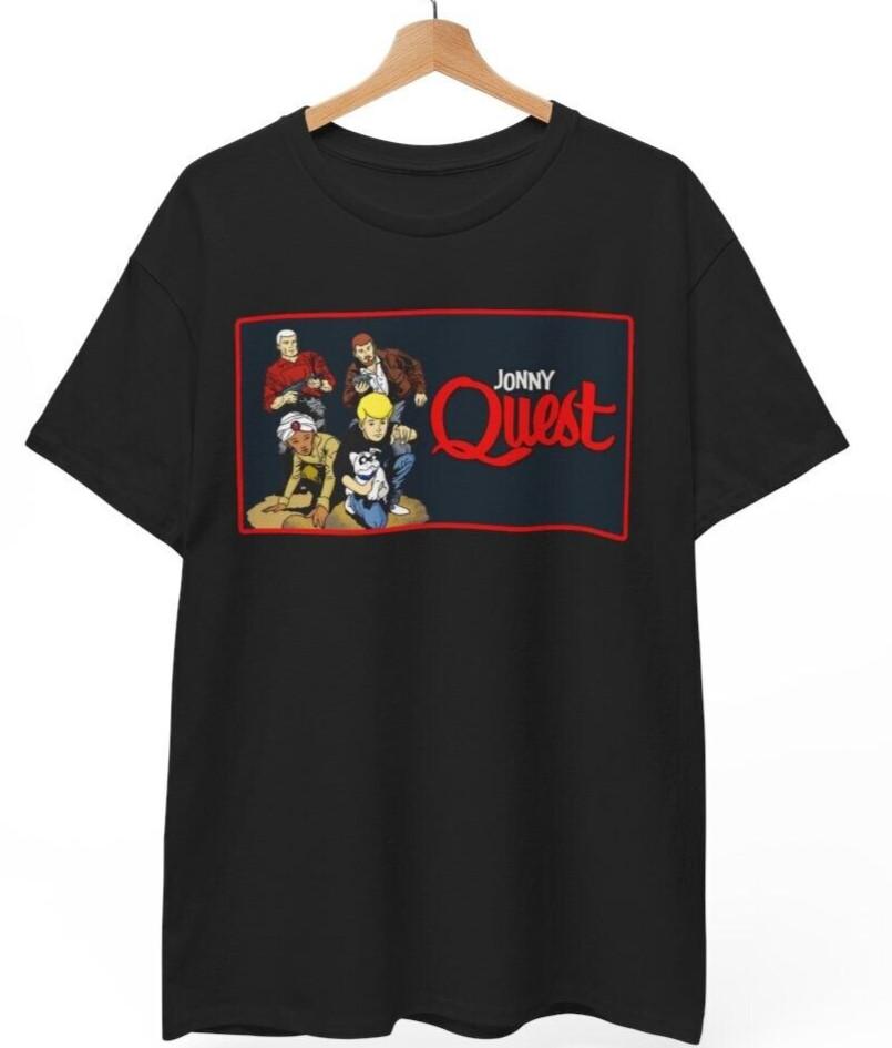 

Jonny Quest T-Shirt NEW, 80 s 70 s cartoon Johnny Unisex Shirt S