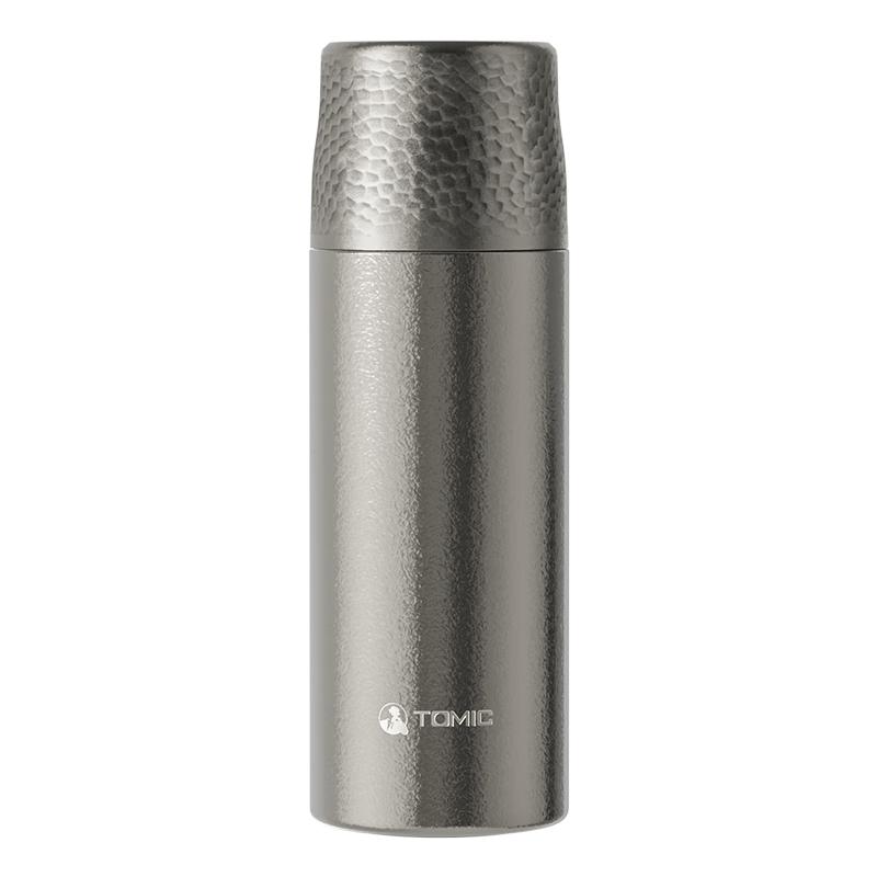 TOMIC Pure Titanium Insulated Tea Infuser Bottle 410ml
