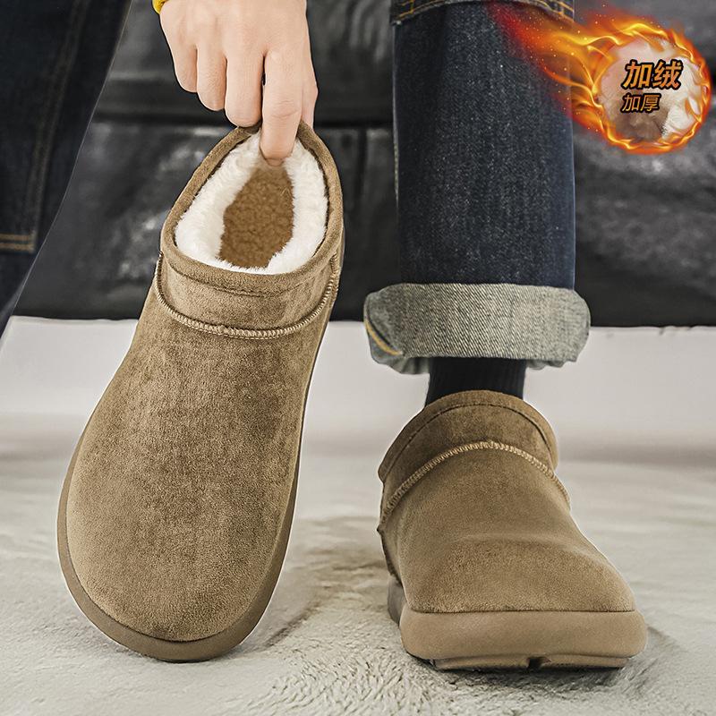 Cotton shoes winter new lazy casual indoor warm piled thickened potato snow boots