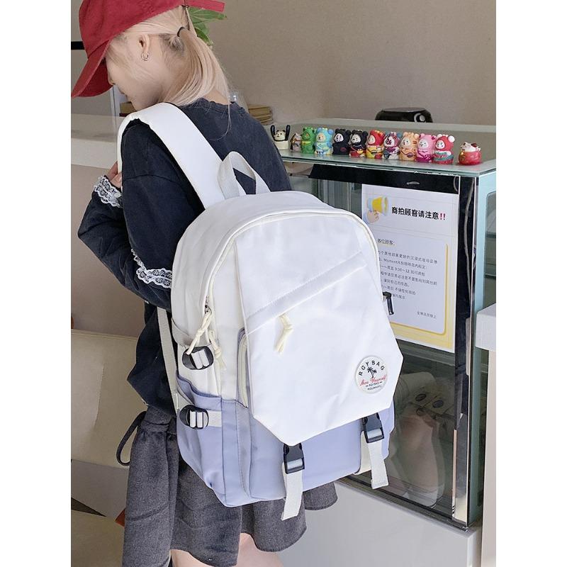 College Style College Student Schoolbag New Commuter Versatile Leisure Large Capacity Travel Backpack