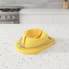 Stainless Steel Wire Egg Cutter Easy To Clean Splitter and Slicer NonSlip Base for Home