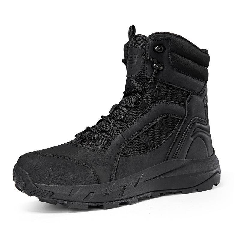 Large Size Outdoor Hiking Tactical Boots Training Field Training Military Boots Wear-resistant Lightweight Hiking Shoes Men's Boots