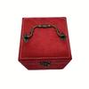 1pcs Jewelry Storage Box Imitation Suede Three-layer Compartment Jewelry Storage Box Ring Bracelet Necklace Multi-color Optional