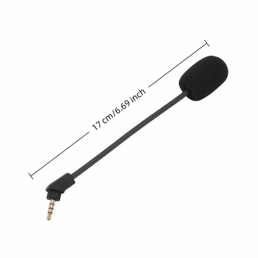 3.5mm Plug Noise Cancelling Mic for Hyper X for Cloud for Revolver for PC Gaming
