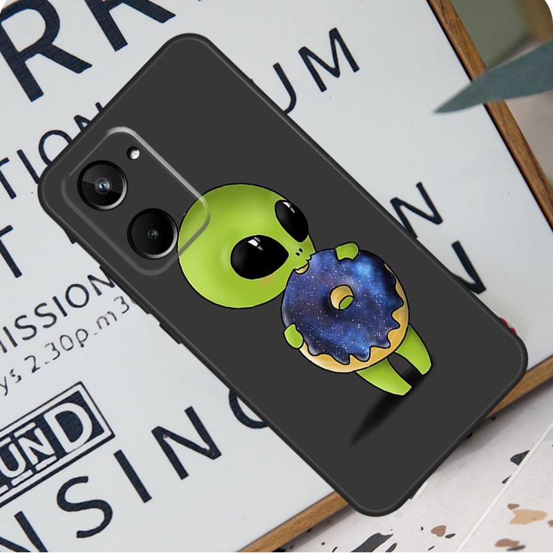 Funny Alien For Realme 12 11 10 9 Pro Plus GT5 GT Neo 6 C55 C53 C51 C35 C33 C30 C25s C21Y C31 C67 Case