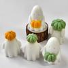 Cute Pumpkin Ghost Scented Candle Silicone Mould 3D Halloween Wax Candle Making Supplies DIY Painting Gypsum Clay Resin Mold Handmade Craft Home Decor