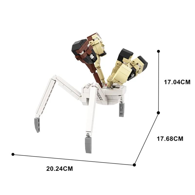 2023 Skibidi Toilet Man VS Monitor Blocchi da Costruzione Camerman Titan Speakerman Giocattolo Fai da Te Set di Figure Speakerman per Bambini Regalo
