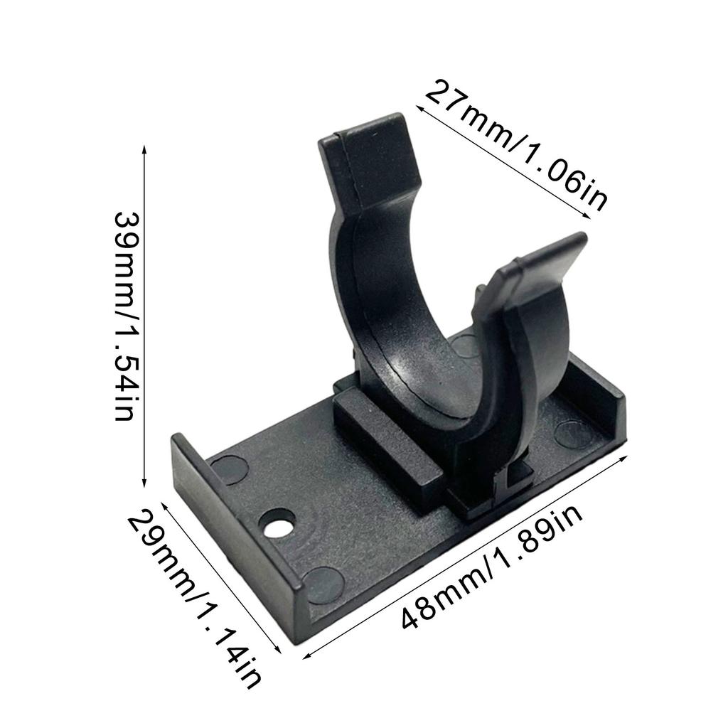 12Pieces Kitchen Plinths Clip Sturdy Plastic Kickboard Brackets for 32 42mm Cabinet Feet Without Screws Daily Use