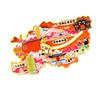 Zhengzhou City China Tourism Metal Refrigerator Magnet - Creative and Customizable 2025 New Design