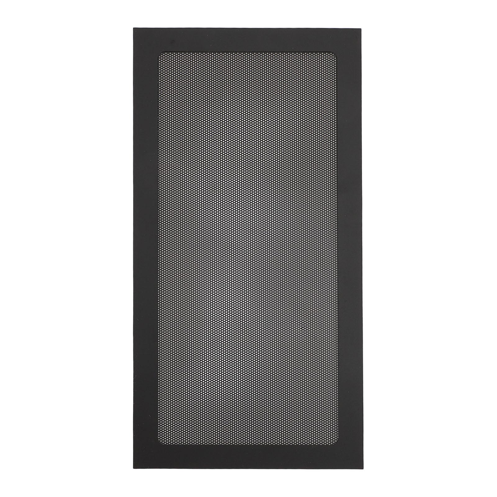 

2 шт. Фильтр для пыли из ПВХ, магнитный фильтр для корпуса компьютера, пылевой фильтр для блока питания чёрный