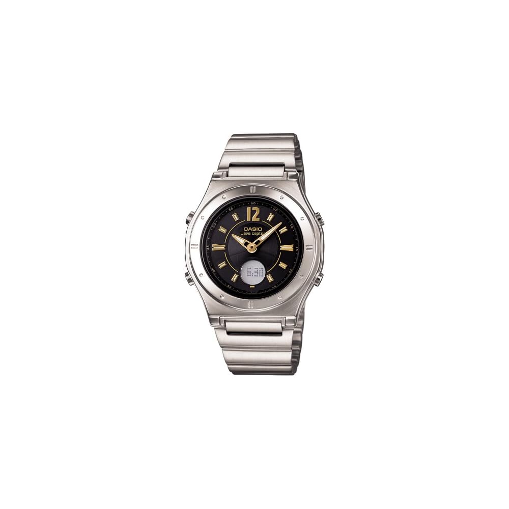 Casio Waveceptor LWA-M141D-1AJF Solar Radio Women s Watch Black