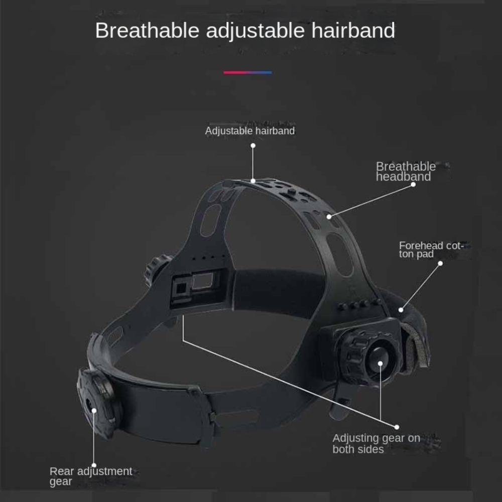 Automatic Dimming Welding Masks Large View True Color Auto Darkening Welding Facemask for Grinding Cutting Arc Welding Helmets