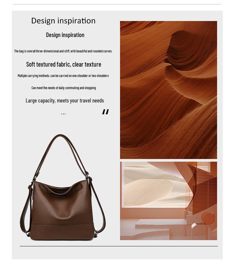 Women's 2025 Versatile High-End Tote Backpack: Large Capacity, Multifunctional, for Commuting & Outdoors