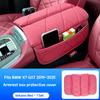 Per BMW X5 X6 X7 G05 G06 G07 2019-2025 copertura protettiva in pelle per scatola bracciolo X5L imbottitura rialzante bracciolo controllo centrale accessori