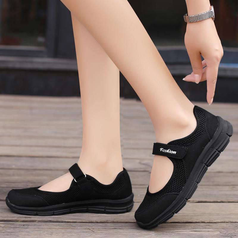 Sneakers for Women Casual Shoes Mom Shoes Walking Shoes Lightweight Breathable Middle-Aged and Elderly Women Shoes Nurse Shoes