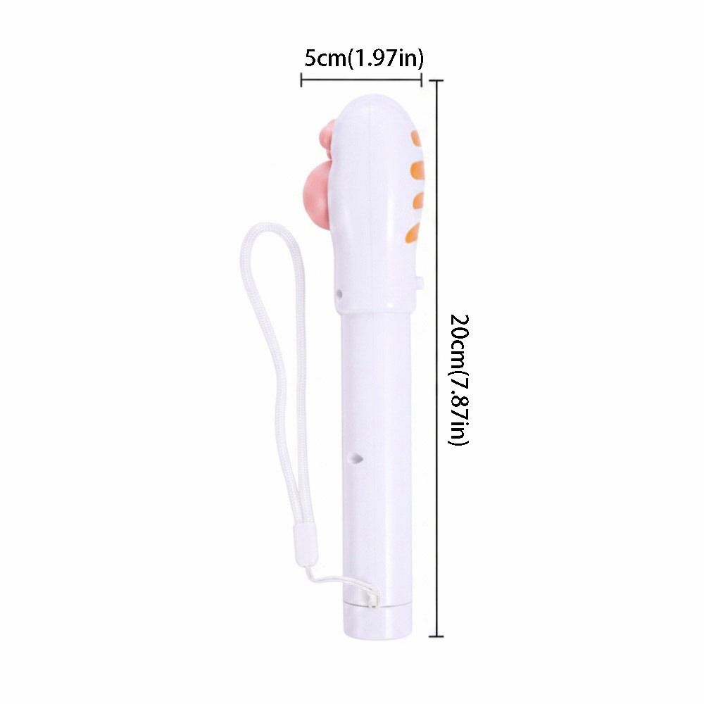 Soft Silicone Massage Stick Compact Portable Massager Flashlight Mini Massager Relaxation