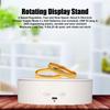 360 Degree Rotating Display Stand Maximum Load 6.6lb Electric Rotating Turntable for Wine Bottles Cosmetics Watches
