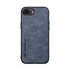 KEYSION Luxury Retro PU Leather Case for iPhone 16e Soft Silicone+PC Shockproof Phone Back Cover for iPhone 16e 2025