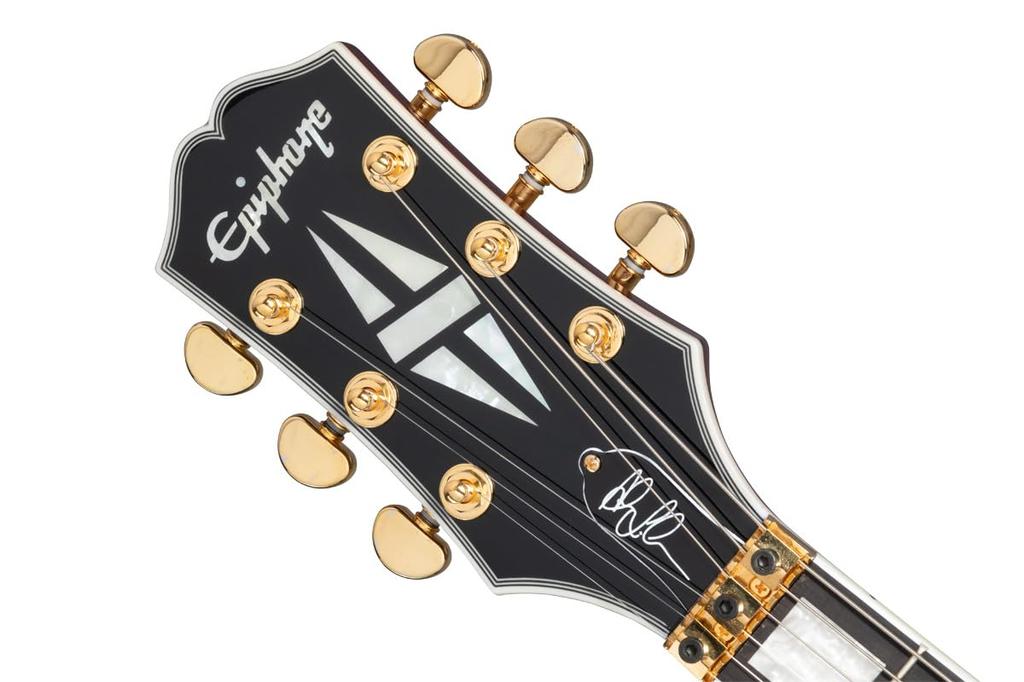 Epiphone /Alex Lifeson Les Paul Custom Axcess Quilt Ruby LH Left Handed [Left-Handed]