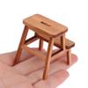 1:12 Dollhouse Miniature Stools Step Stool Square Stool Small Bench Model Living Room House Furniture Decor Toy
