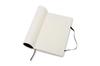 Moleskine Classic Notebook, Soft Cover, Solid Color, Pocket Size (9cm x 14cm), Black, QP613