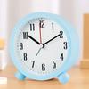 Luminous Alarm Clock Color Cartoon Sound Off Non-clicking Stereo Numeral Simple Digital Wall Clock for  Desk for Kids Bedroom