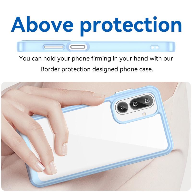 For Samsung Galaxy M36 Case Samsung M36 F16 F36 Cover TPU Border Acrylic Backplane Bumper Protective Phone Cases For Samsung M16