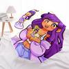 Chibi, Character Design Automatic Opening and Closing, 8 rib Structure Portable Umbrella, Suitable for Men and Women in All Seasons  Perfect