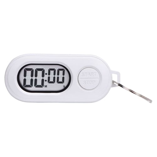 Kitchen Timer with Keychain, Stopwatch for Studying, Running, Cooking