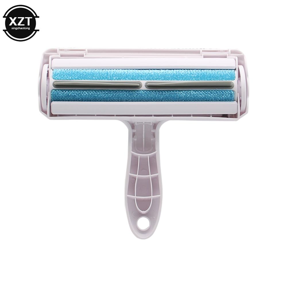 Multifunction Pet Hair Remover Roller Removing Dog Cat Hair From Furniture Self-cleaning Lint Pet Hair Remover One Hand Operate