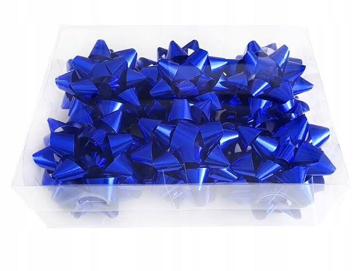 Adhesive Rosettes 11 , Navy Blue 12 Pcs. 1 Pack