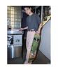 Saendeusaundeu (Unisex) Wide Balloon Fit Work Denim Pink